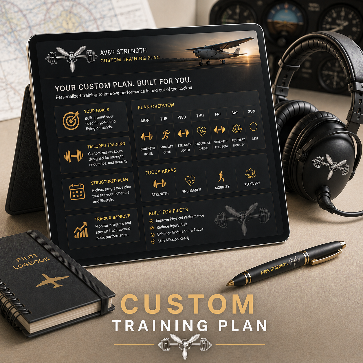 Custom Training Plan- 8 week